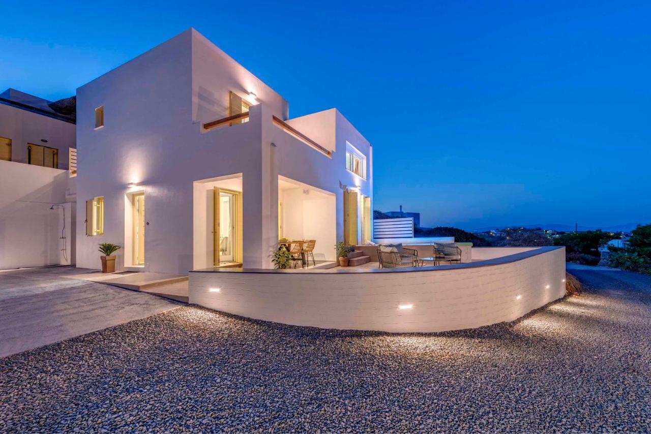 Villa Alba In Syros With Private Jacuzzi Азолимнос Экстерьер фото