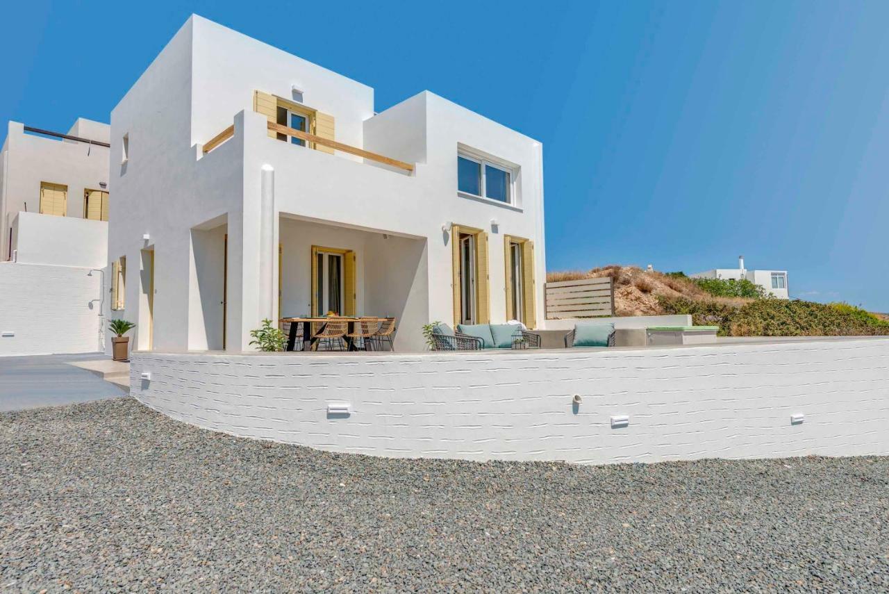 Villa Alba In Syros With Private Jacuzzi Азолимнос Экстерьер фото