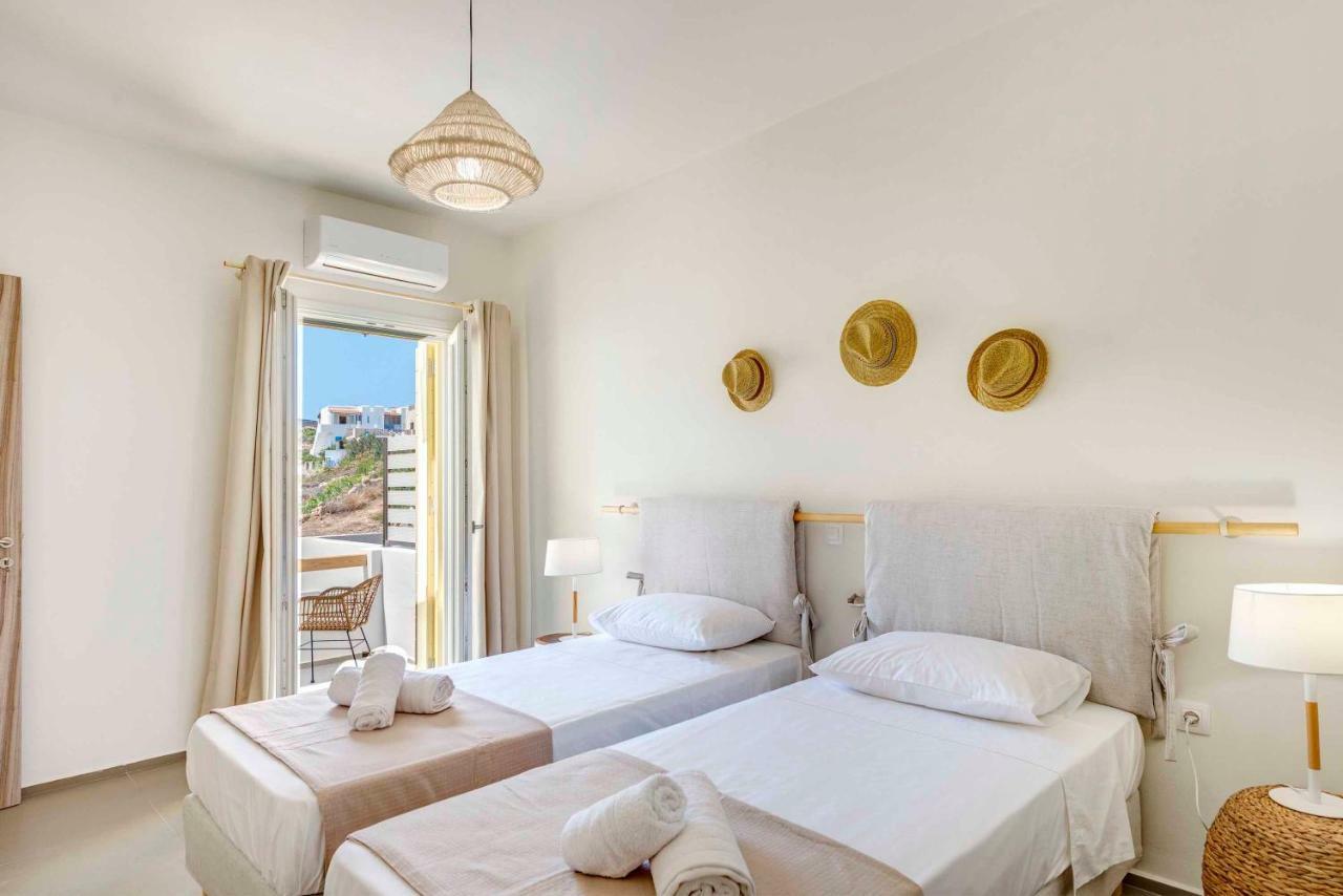 Villa Alba In Syros With Private Jacuzzi Азолимнос Экстерьер фото